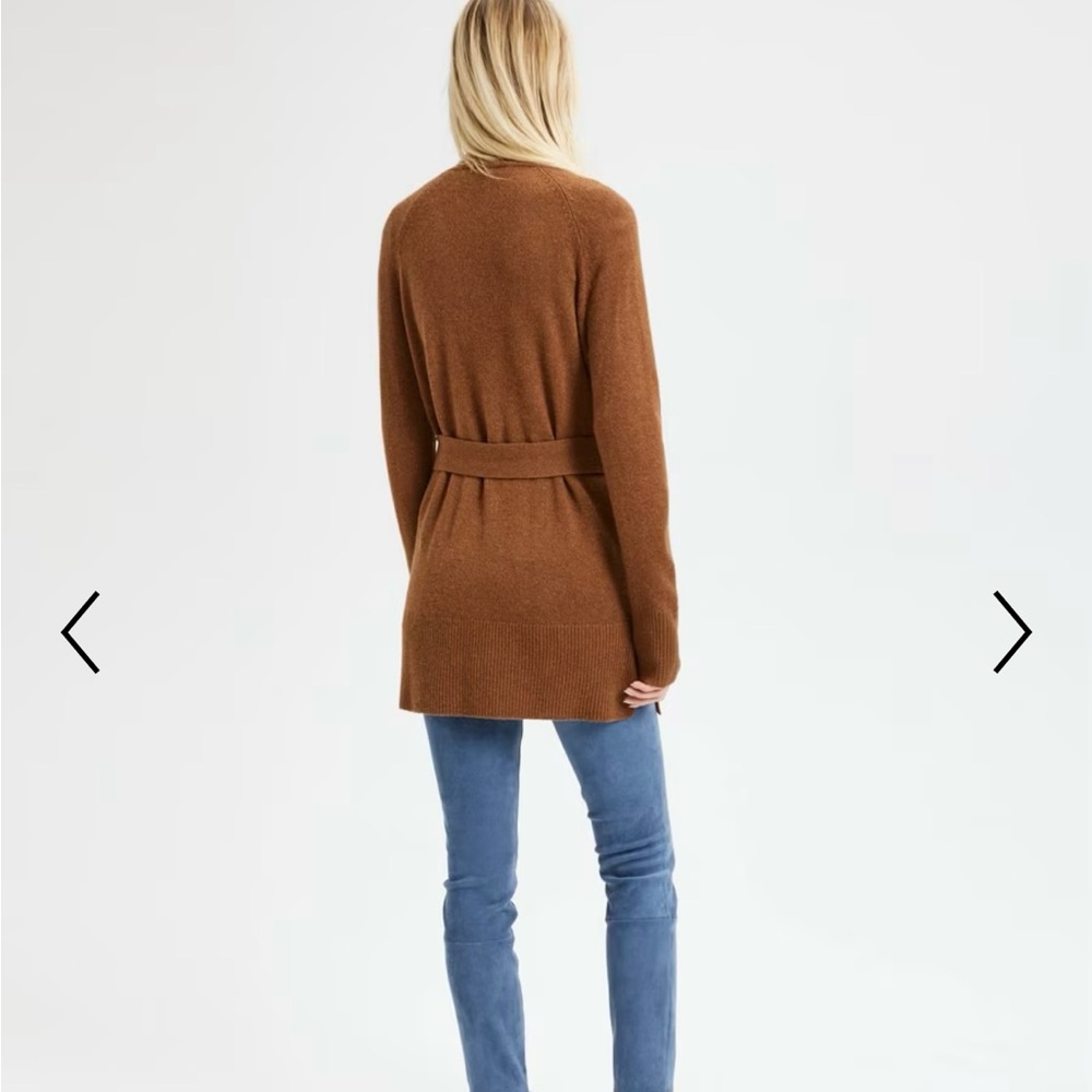 Theory Belted Cashmere Cardigan - Picture 6 of 8